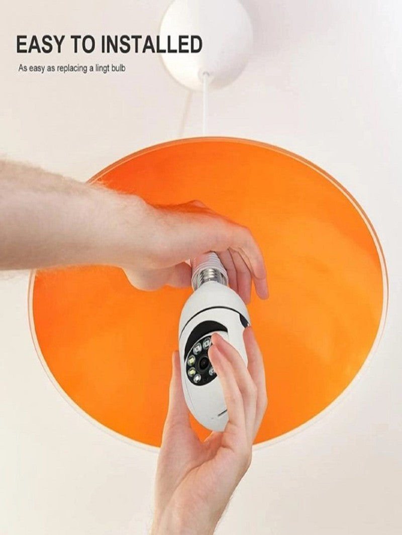 Câmera de Segurança 360 com Wi-Fi Formato Lâmpada