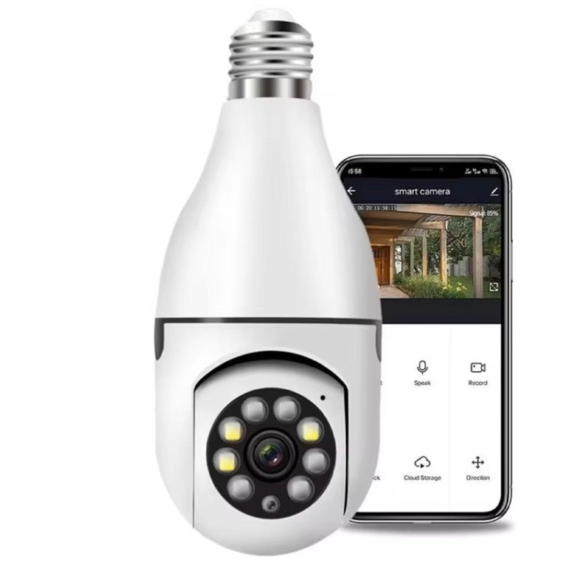 Câmera de Segurança 360 com Wi-Fi Formato Lâmpada