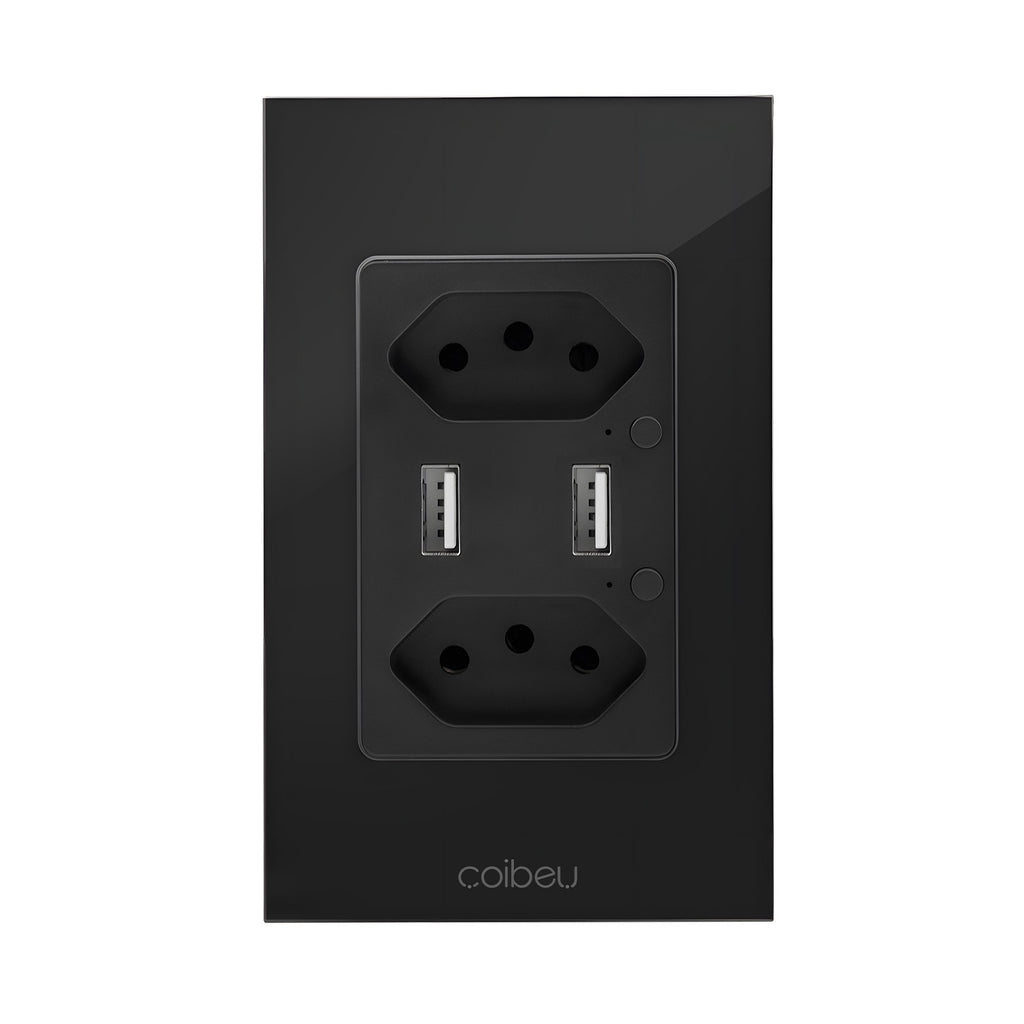 Tomada Inteligente Wi-Fi com Controle por App e Assistentes Virtuais